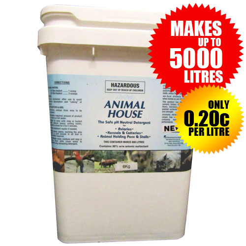 animal house 6 kilogram concentrate economical